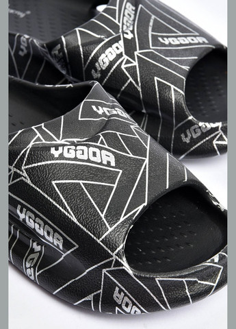 Черные кэжуал шлепанцы мужские пена черного цвета Let's Shop