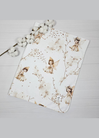 Набір для малюка: з 2 непромокальних пелюшок та муслінова a.l.babybox Феї 80х100 Беж No Brand (308752227)