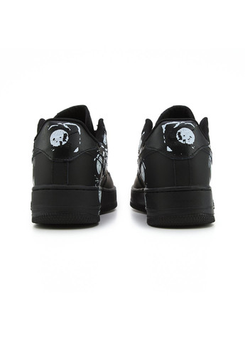 Черные демисезонные кроссовки мужские nike air force 1 low х comme des garçons supreme black найк аир форс 1 премиум No Brand