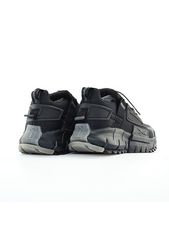 Кроссовки женские и мужские Reebok Zig Kinetica Edge Black | Рибок Зиг Кинетика Эдж черные No Brand чёрные демисезоны (362672561)