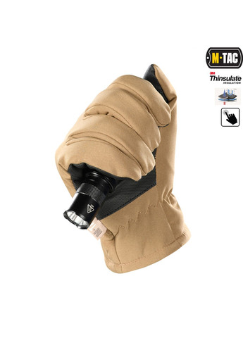 Перчатки Soft Shell Thinsulate Coyote Brown (L) M-TAC (303411116)