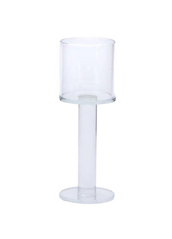 Підсвічник скляний на ніжці 6×16 см підсвічник келих декоративний прозорий HP-4-38M (A-034086) Yiwu (352274615)