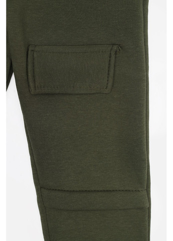 Штани спортивні для хлопчика колір хакі ЦБ-00282353 Yuki (362184518)