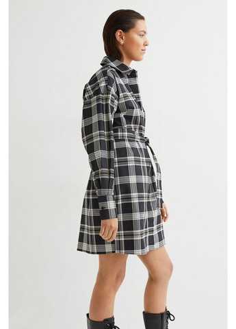 Чорно-білий сукня демісезон,чорний білий, divided H&M