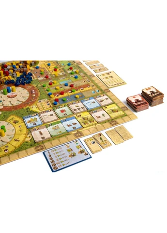 Атмосферная настольная игра Tzolk'in: The Mayan Calendar (Цолькин: Календарь Майя) Маїс (397839525)