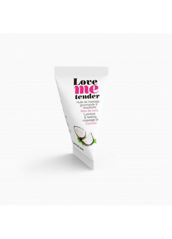 Масажна олія - Love Me Tender, Noix De Coco (10 мл), аромат кокоса, без парабенів Love To Love (298748181)