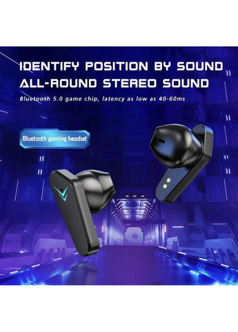 Бездротові ігрові навушники Х15/Ігрові водонепроникні стерео навушники/ Bluetoth навушники Х15 TWS (367401952)
