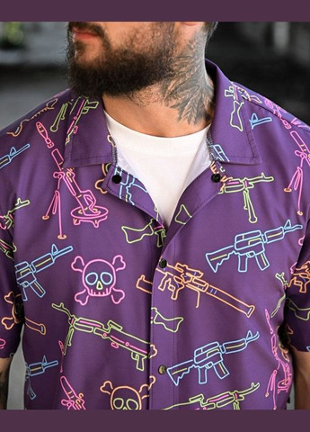 Тактичный мужской костюм Oblivion фиолетовый No Brand