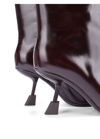 Осенние женские ботинки g068-710 бордовый масло кожа MIRATON