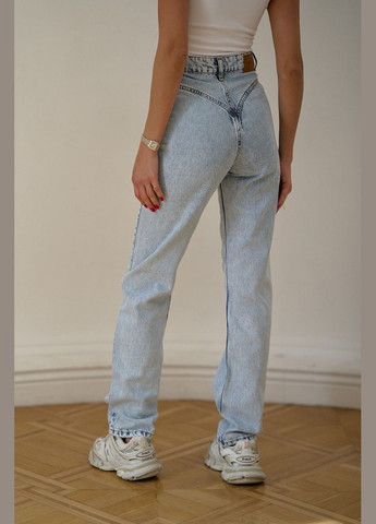 Джинси Straight блакитні Twice - (299929705)