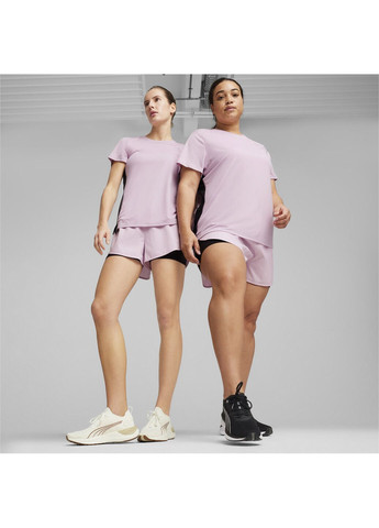 Фіолетова всесезон футболка run favorite women's tee Puma
