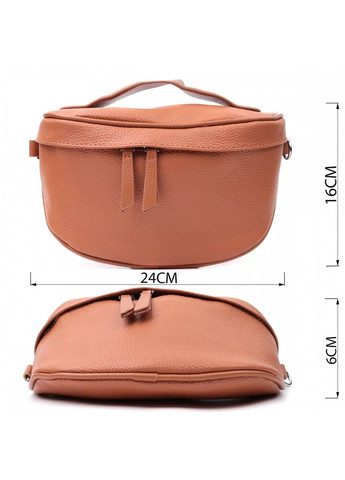 Молодежная женская кожаная сумка через плечо 22658 Vintage (298793378)