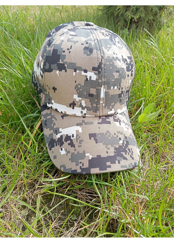 Камуфляжная бейсболка, рыбацкая и туристическая кепка в цвете пиксель. HGlass (366547146)