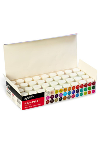 Краски акриловые для рисования на ткани Fabric Paint Set Signature 36pc x 20ml Mont Marte (369802648)