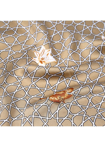 Платок женский с принтом атлас разноцветный ДЖУСАНО LuckyLOOK 747-661 (324646371)