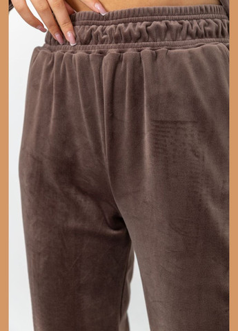 Спорт костюм женский велюровый, цвет оливковый, Ager (280911807)