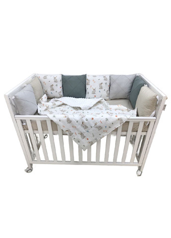 Детский набор в кроватку "Зайчиковый уют" Moontime (354827254)