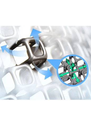 Масажна вентиляційна накидка для сидіння - для авто, офісу та дому, 48×38 см, З силіконовим килимком (ОПС-13-21) No Brand (371809867)