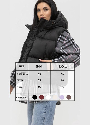 Базовый жилет на пуху с капюшоном Vakko (319837724)