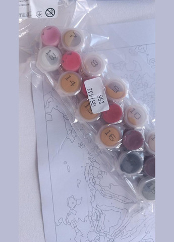 Картини за номерами квіти Набір для розпису на полотні Дивовижний букет Живопис по номерам 40x50 із золотою фарбою GS1407 Strateg (308988081)