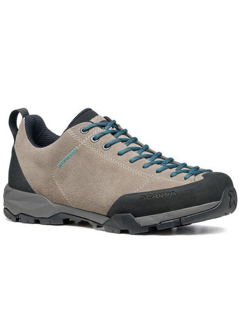 Комбіновані Осінні кросівки чоловічі mojito trail сірий-блакитний Scarpa
