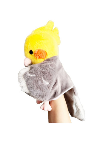 Игрушка на руку для кукольного театра 20 см Попугай Корелла No Brand (366027126)