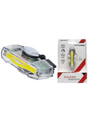 Фара передняя Vulcan Cob Led USB, прозрачный (a-O-b-p-0237) Smart (369783948)