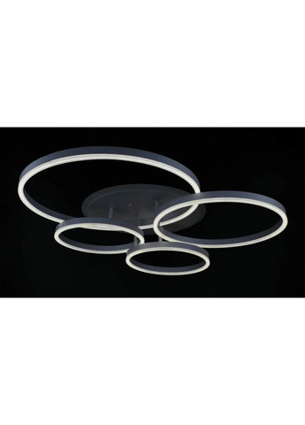 Люстра светодиодная потолочная LED светильник для квартиры на потолок лэд с пультом 26110 Белый 12х69х79 см. Sunnysky (324396417)