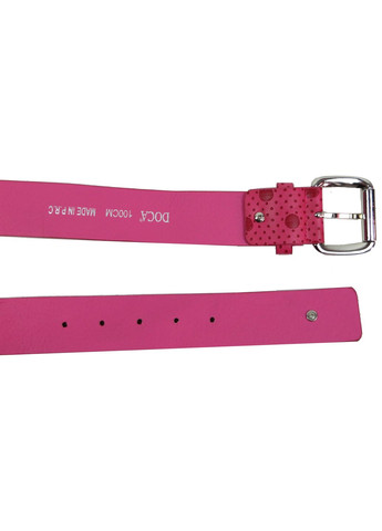 Жіночий ремінь рожевий Doca (361665275)