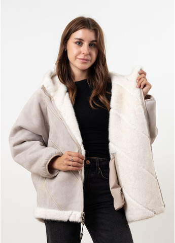 Молочный зимний Пуховик MissLynx