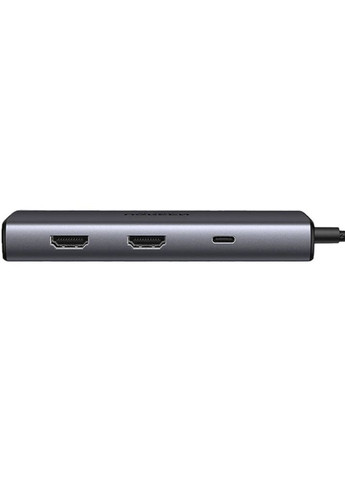 USB-хаб CM498 USB/Type-C/HDMI 6 in 1 Silver (15852) Ugreen (329298118)