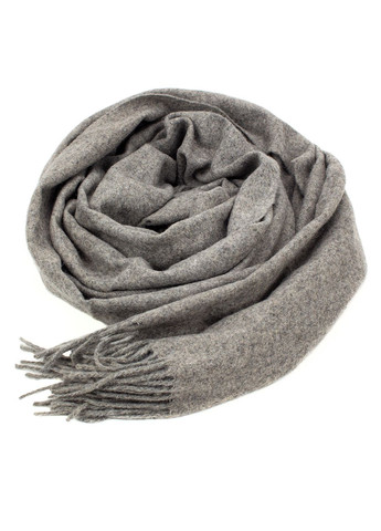Женский кашемировый шарф Светло-серый LuxWear S128004 (225001112)
