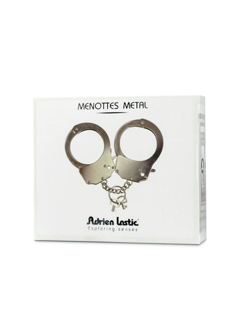 Наручники металеві Handcuffs Metallic (поліцейські) Adrien Lastic (298473975)