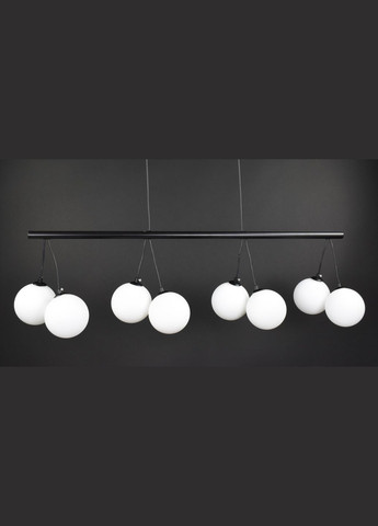 Люстра подвесная на 8 лампочек 27515 Черный 35-160х23х105 см. Sunnysky (364493765)