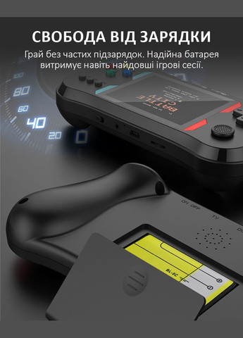 Портативная игровая приставка SUP X7M + джойстик / 500 игр / 8 бит / AV выход / ретро консоль Black No Brand (326806549)