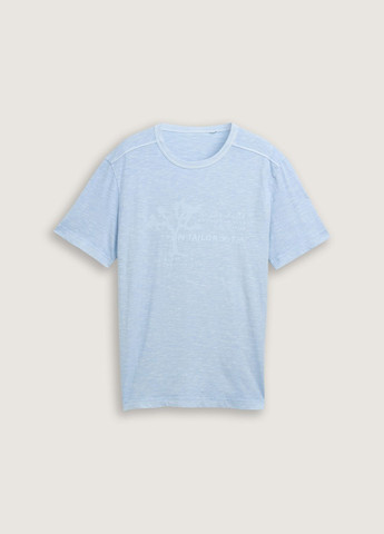 Голубая футболка Tom Tailor