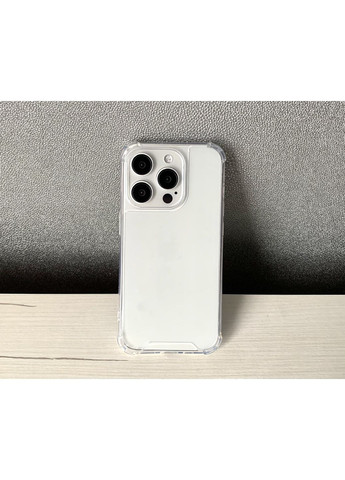 Чохол на 16 PRO протиударний силіконовий для айфон 16 ПРО Shock proof clear No Brand (369137083)