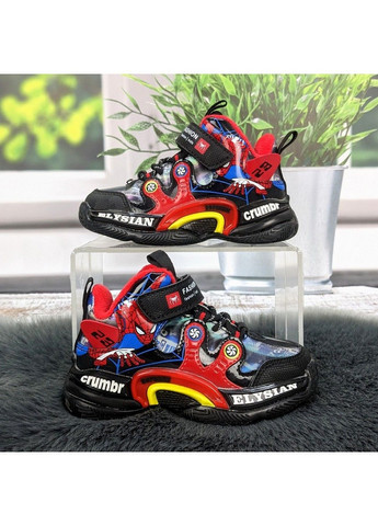 Черные демисезонные кроссовки подростковые Paliament