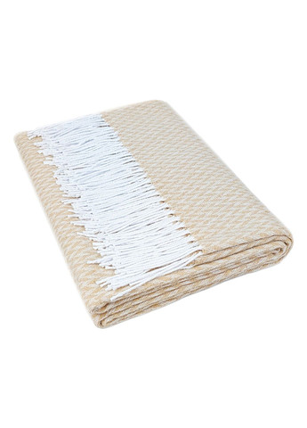 Плед хлопковый LINDA бежевый 140x200 см Love You (292803000)