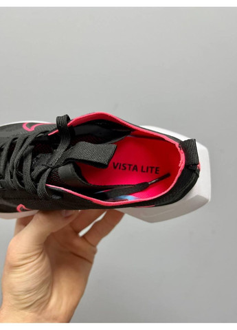 Рожеві Осінні кросівки чоловічі nike vista lite black pink найк віста лайт No Brand