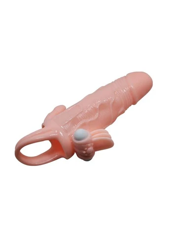 Насадка на член Brave Men Vibrating Sleeve Тілесна LyBaile (282708646)