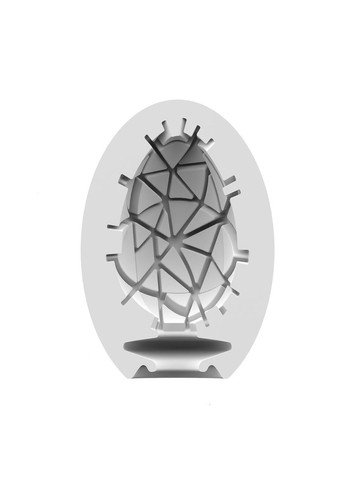 Самосмазывающееся яйцо мастурбатор Masturbator Egg "Chrunchy" Satisfyer (300372404)