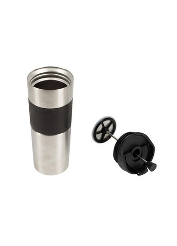 Термокухоль Coffee & tea lovers BG-37789-BK 460 мл чорна Bergner (360643153)