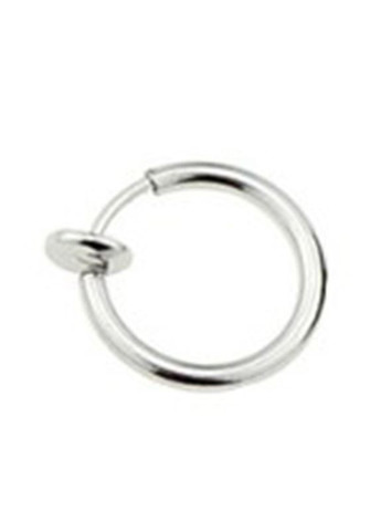 Пірсинг-обманка в губу пірсинг Фейк губа ніс вухо кільця із сталі No Brand (339869776)