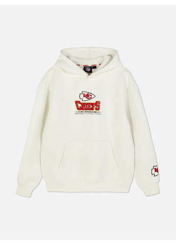 Худі фліс,молочний з принтом, Primark (372126735)