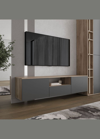 Подвесная тумба Графит под TV Tree Art Glide (317299857)
