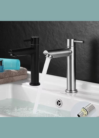 Кран, монокран для холодної води. Нержавійюча сталь. No Brand (315765342)