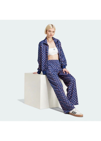 Женская олимпийка Monogram Firebird Originals Blue IY0325 adidas (365963367)