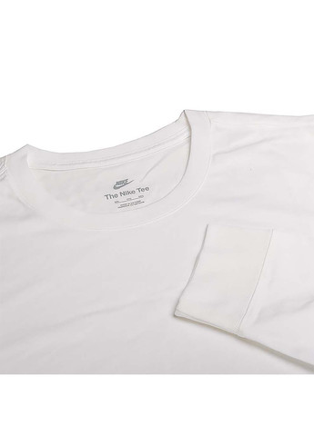 Чоловічий Лонгслів TEE LS BIG SWOOSH Білий Nike білий