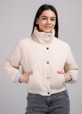 Бежева демісезонна куртка жіноча демісезонна 200213 Power